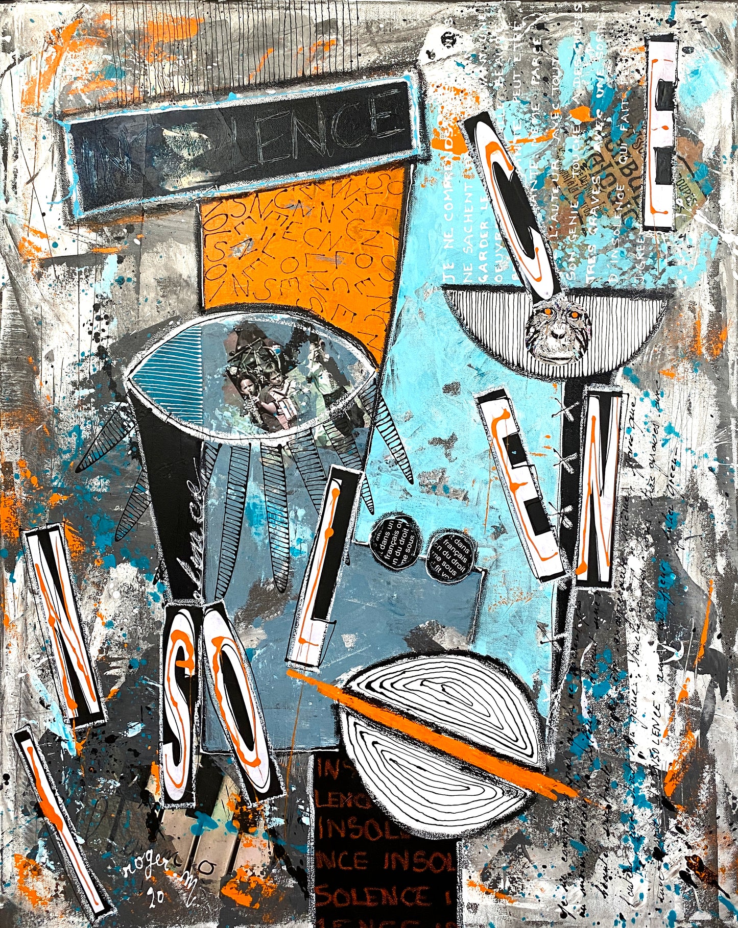 Insolences - 92 x 73 cm