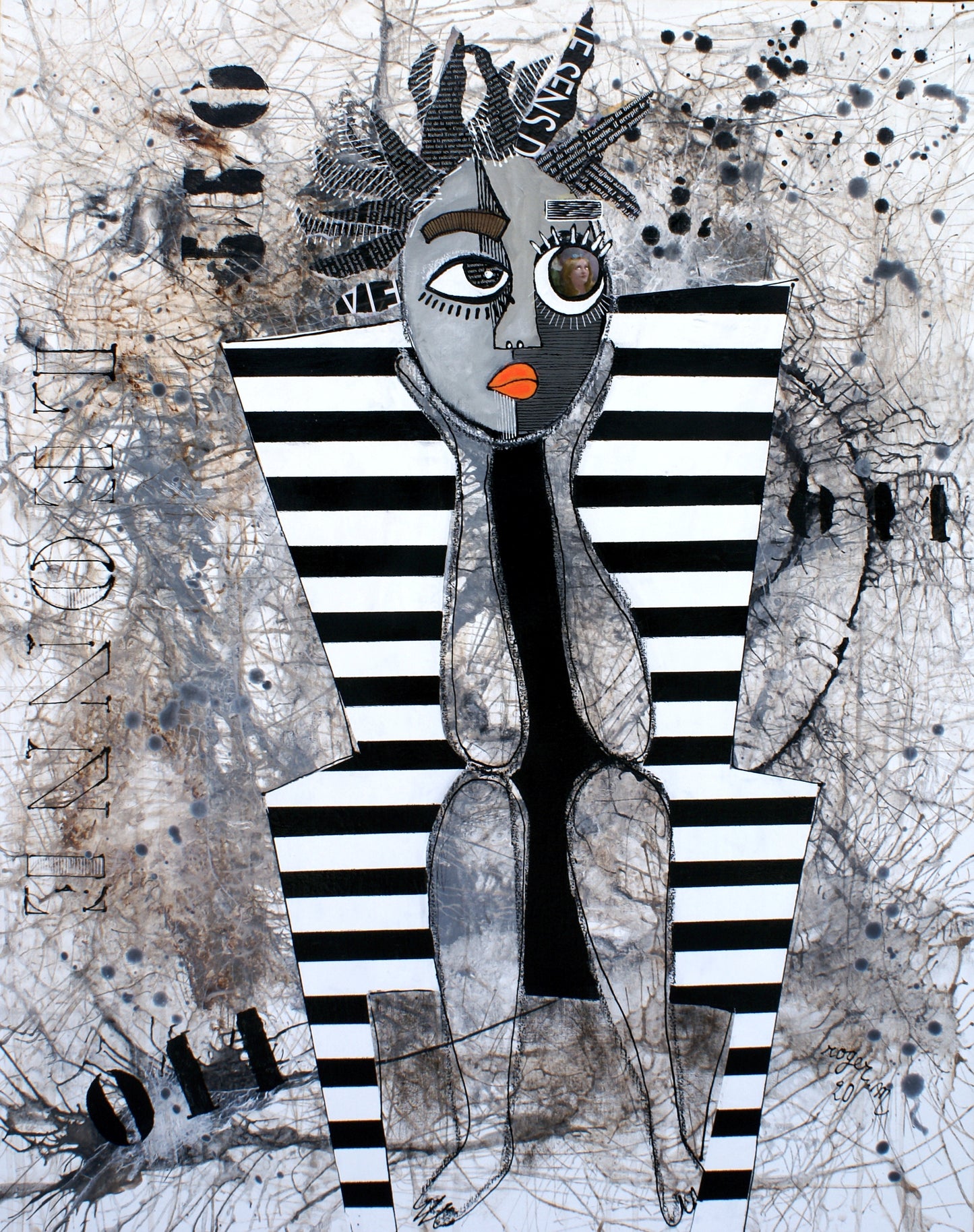 Léonne 011 - 92 x 73 cm