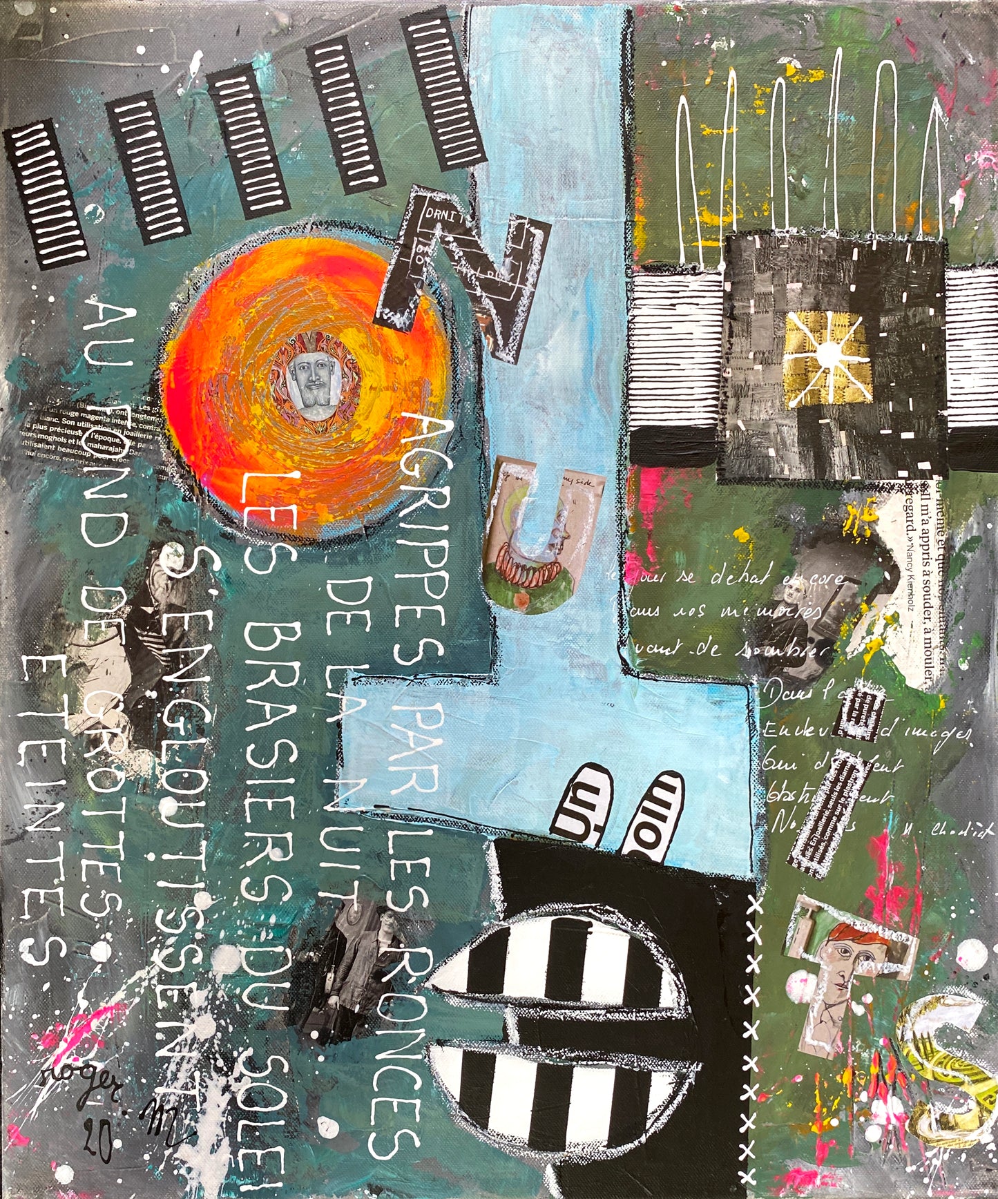 Nuits - 55 x 46 cm
