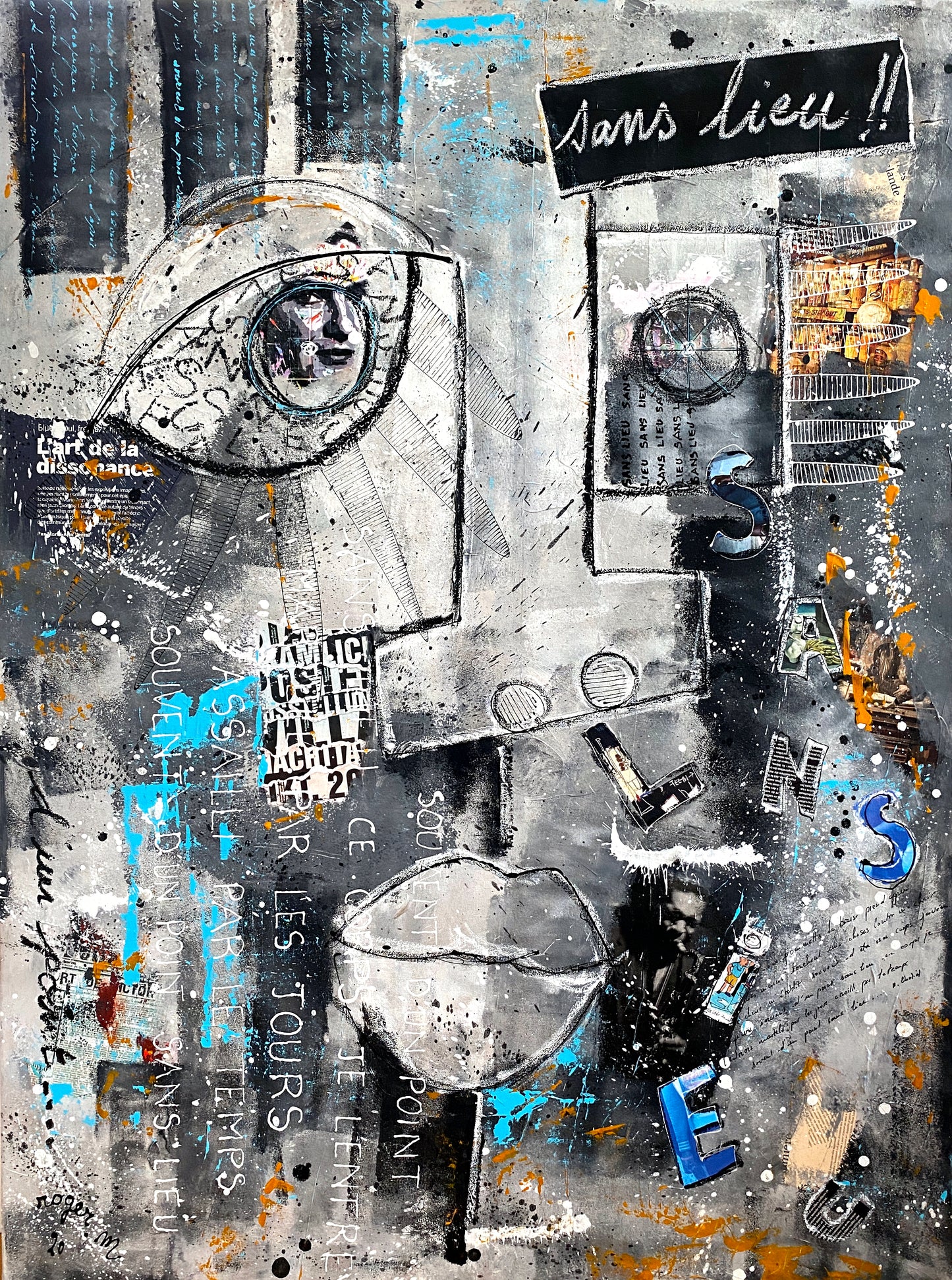 Sans Lieu - 130 x 97 cm