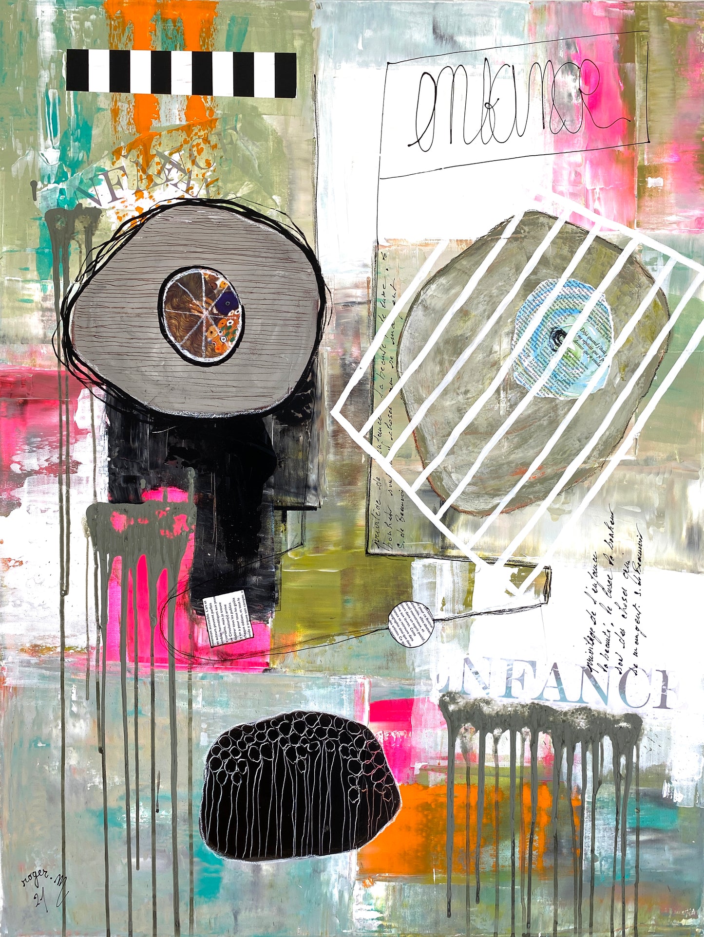 Enfance - 116 x 89 cm