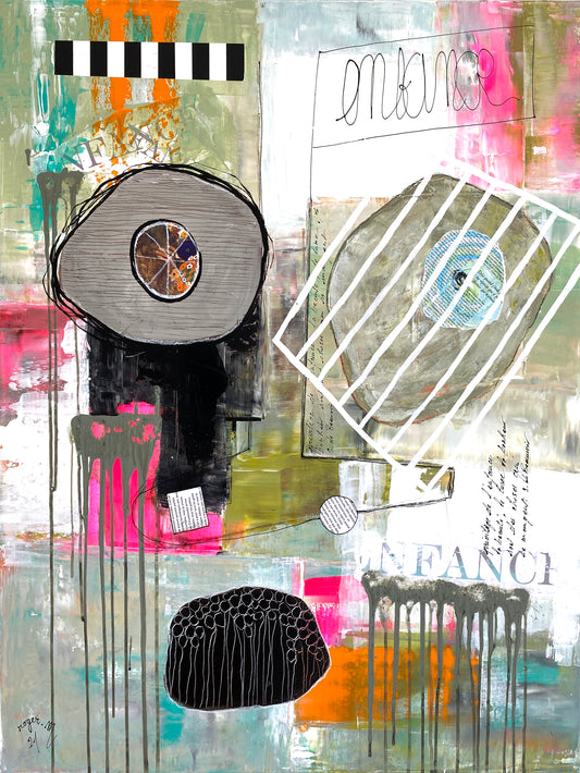 Enfance - 116 x 89 cm