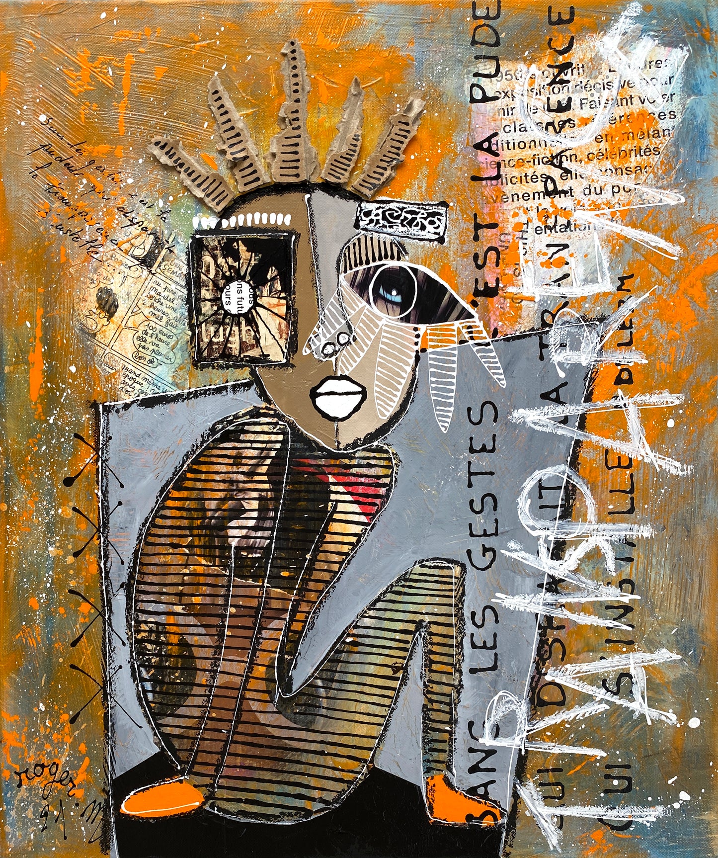 Transparence - 55 x 46 cm