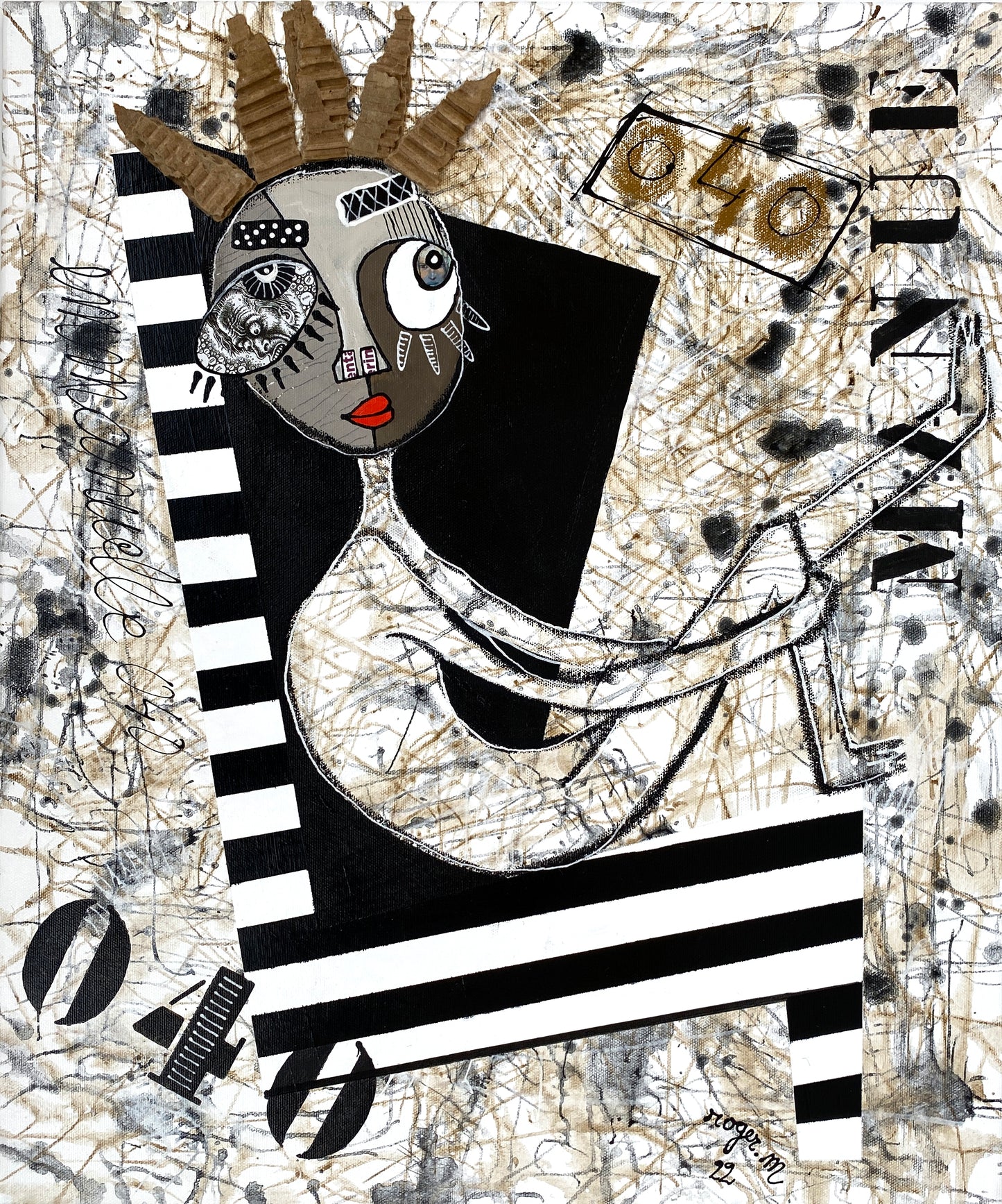 Manue 040 - 55 x 46 cm
