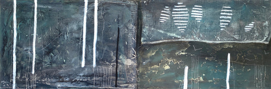 Le Port avant l'Orage - 150 x 50 cm