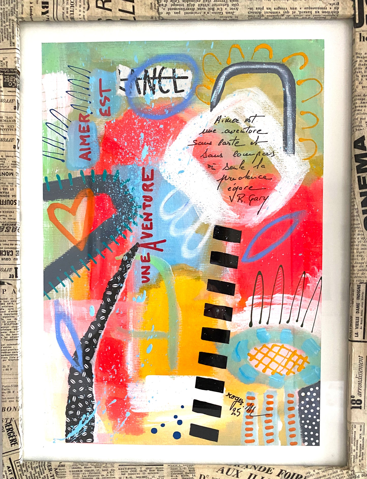 Une Aventure - 25 x 35 cm