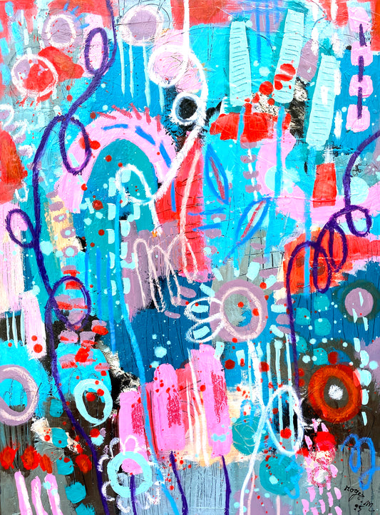 Fleurs Sauvages - 73 x 54 cm -