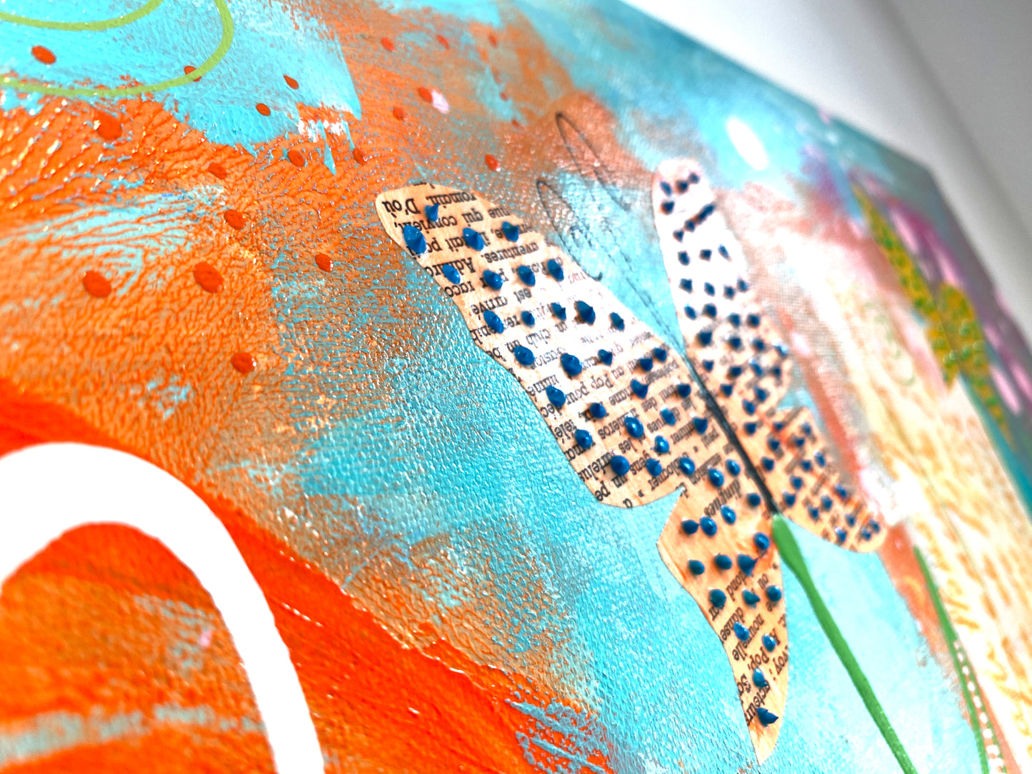 Les Papillons - 100 x 65 cm -