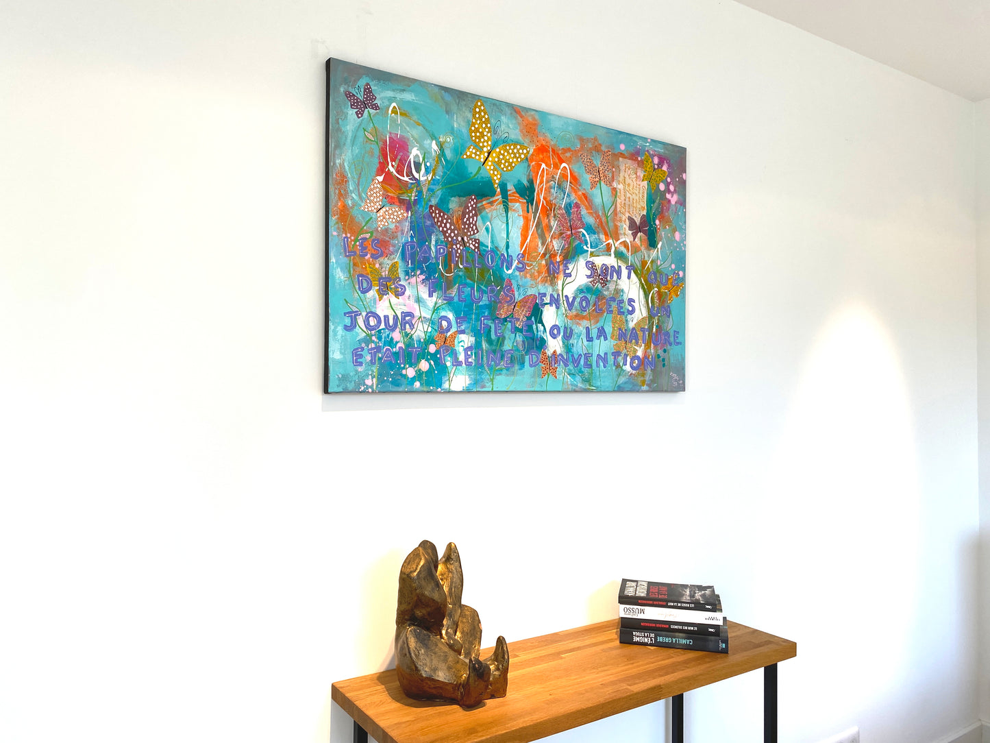 Les Papillons - 100 x 65 cm -