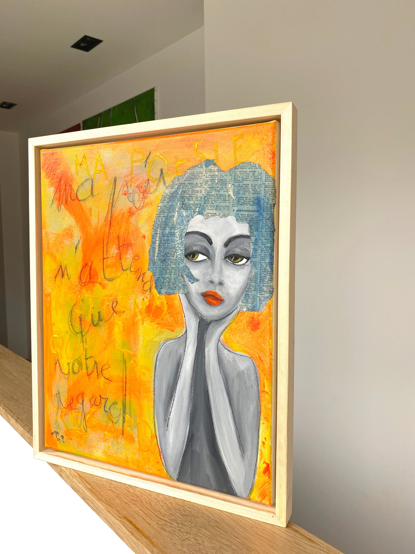 Poésie II - 50 x 40 cm