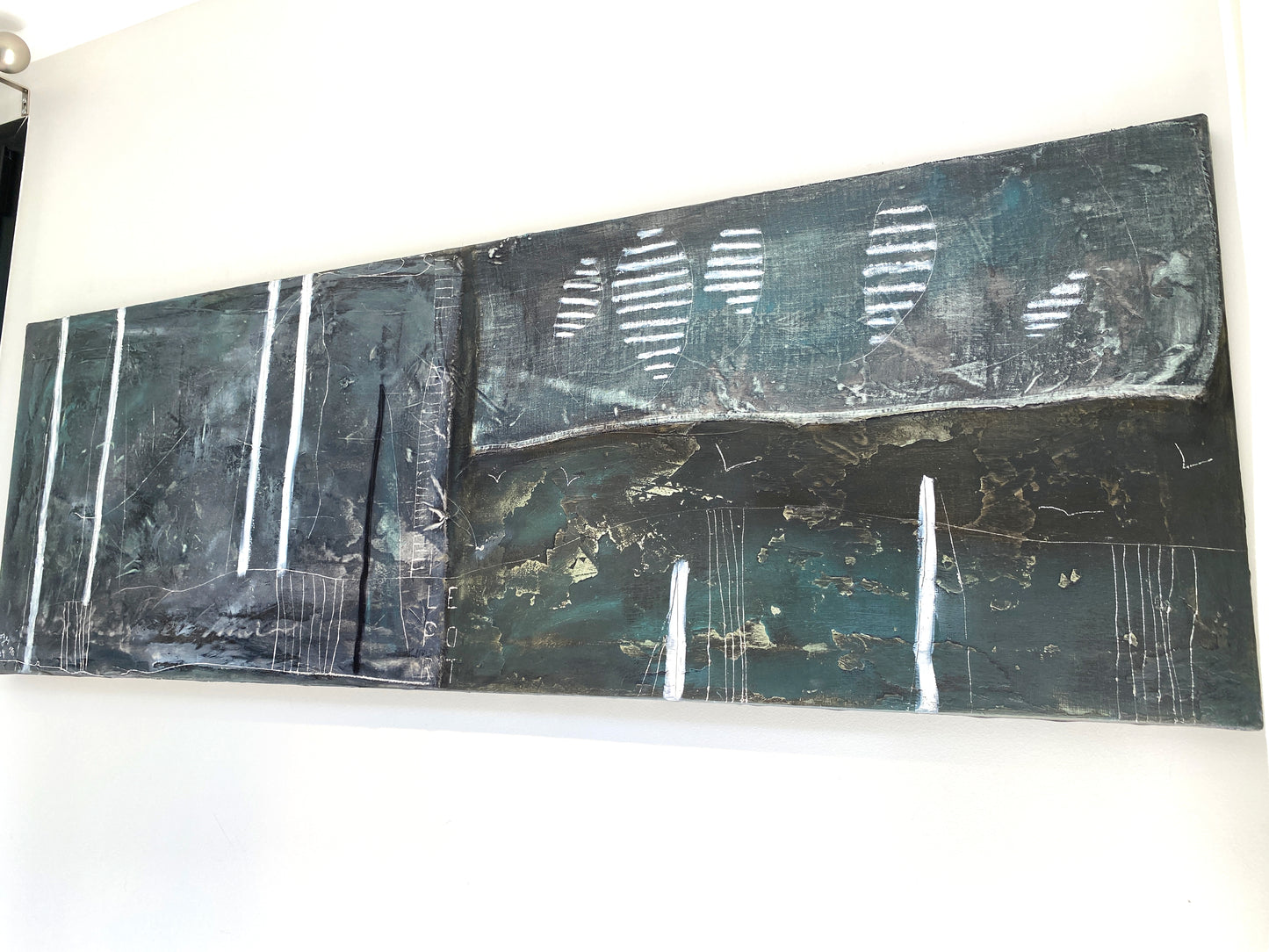 Le Port avant l'Orage - 150 x 50 cm