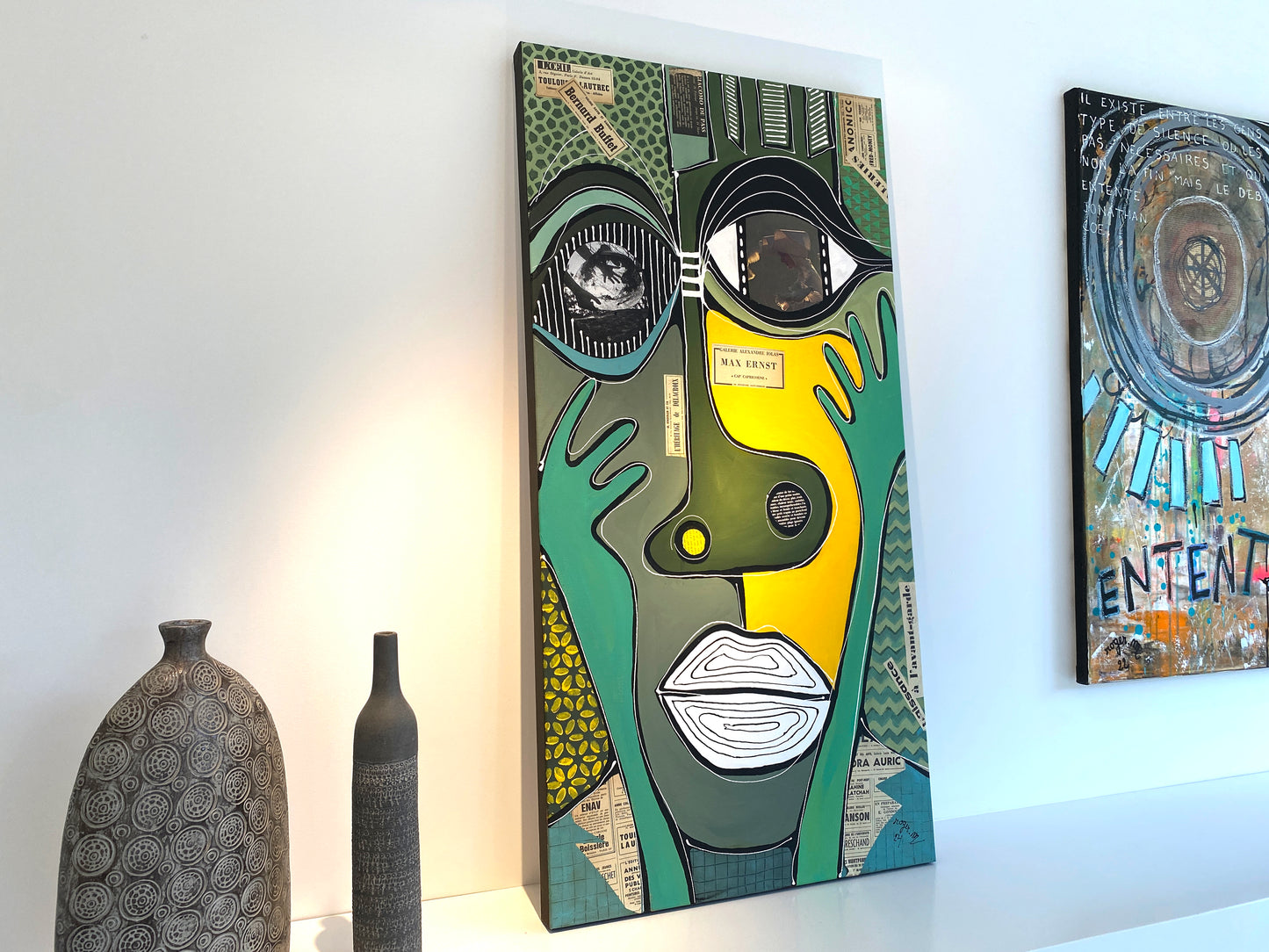 Le Double 5 - 100 x 50 cm
