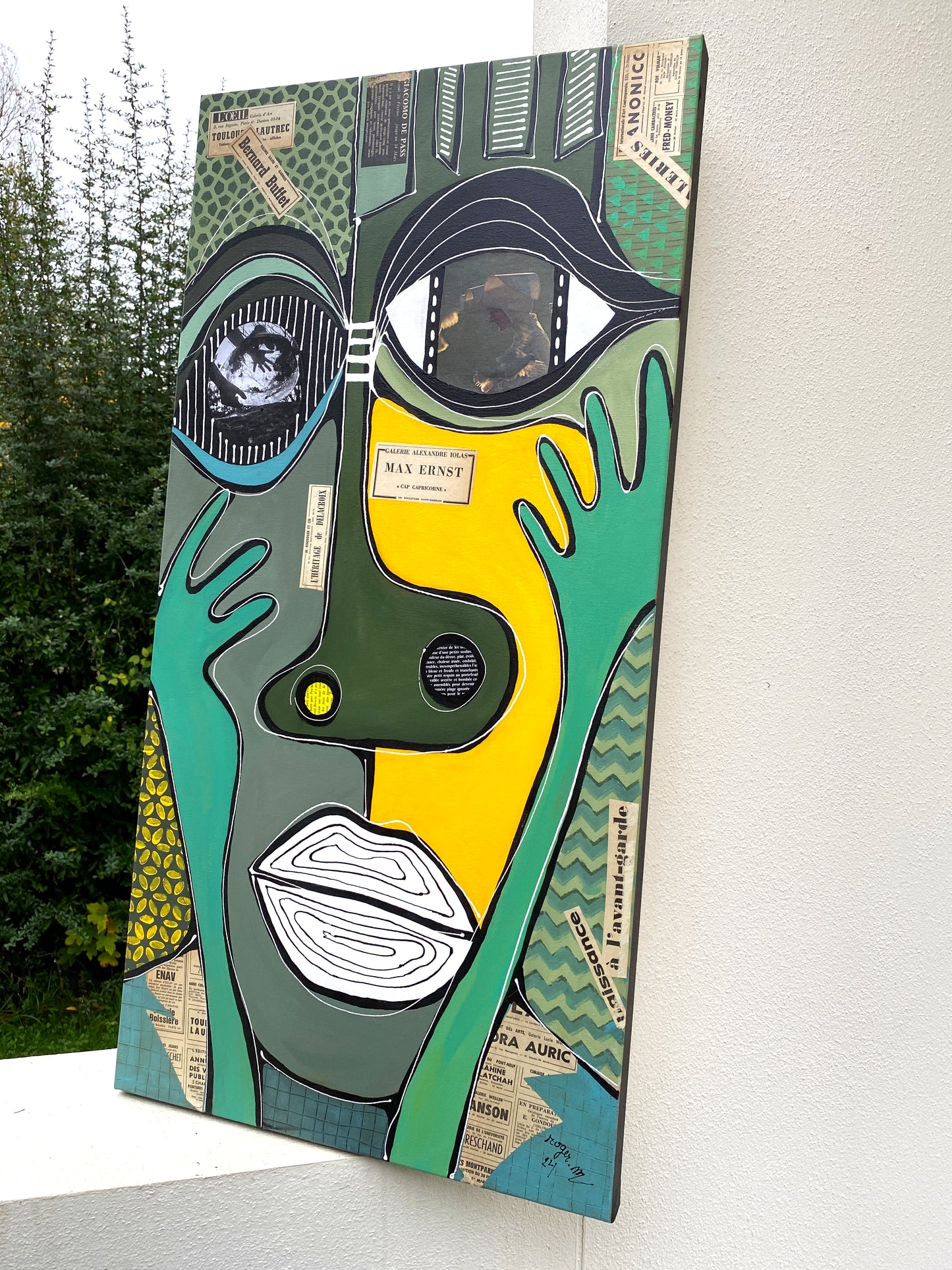 Le Double 5 - 100 x 50 cm