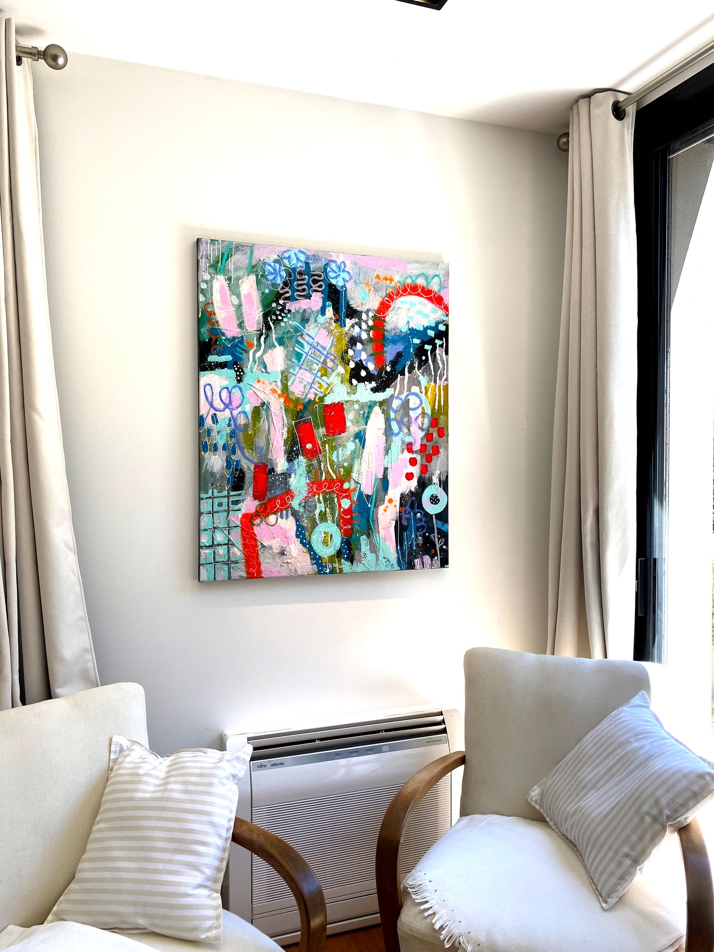 Le Jardin Oublié - 100 x 81 cm
