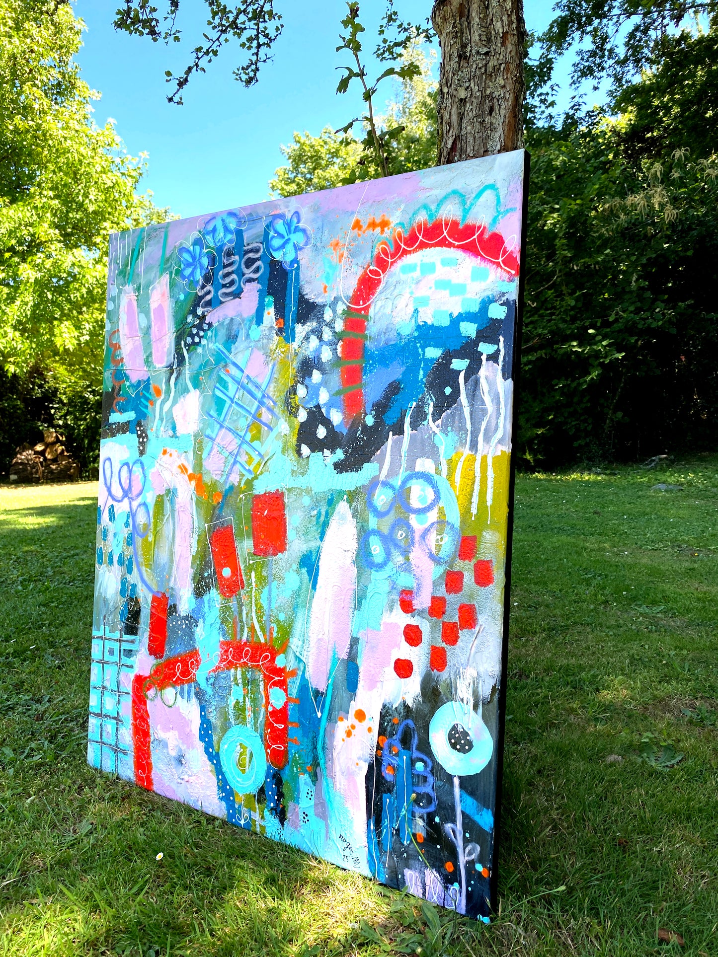 Le Jardin Oublié - 100 x 81 cm
