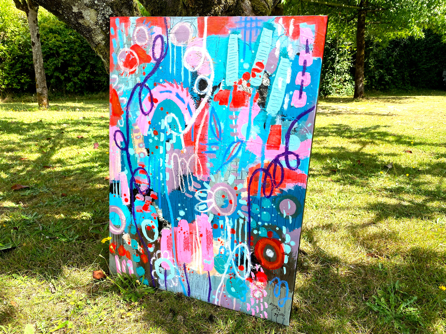 Fleurs Sauvages - 73 x 54 cm -