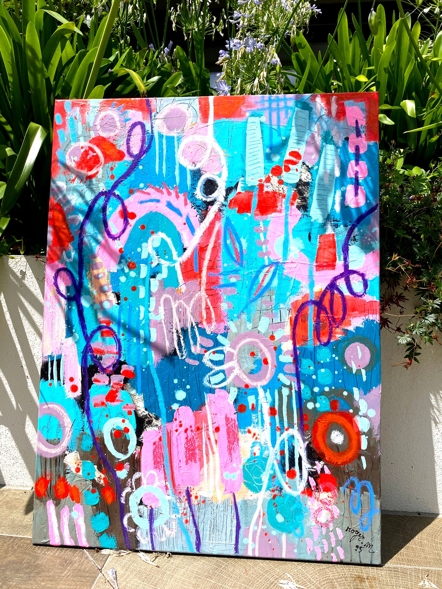 Fleurs Sauvages - 73 x 54 cm -