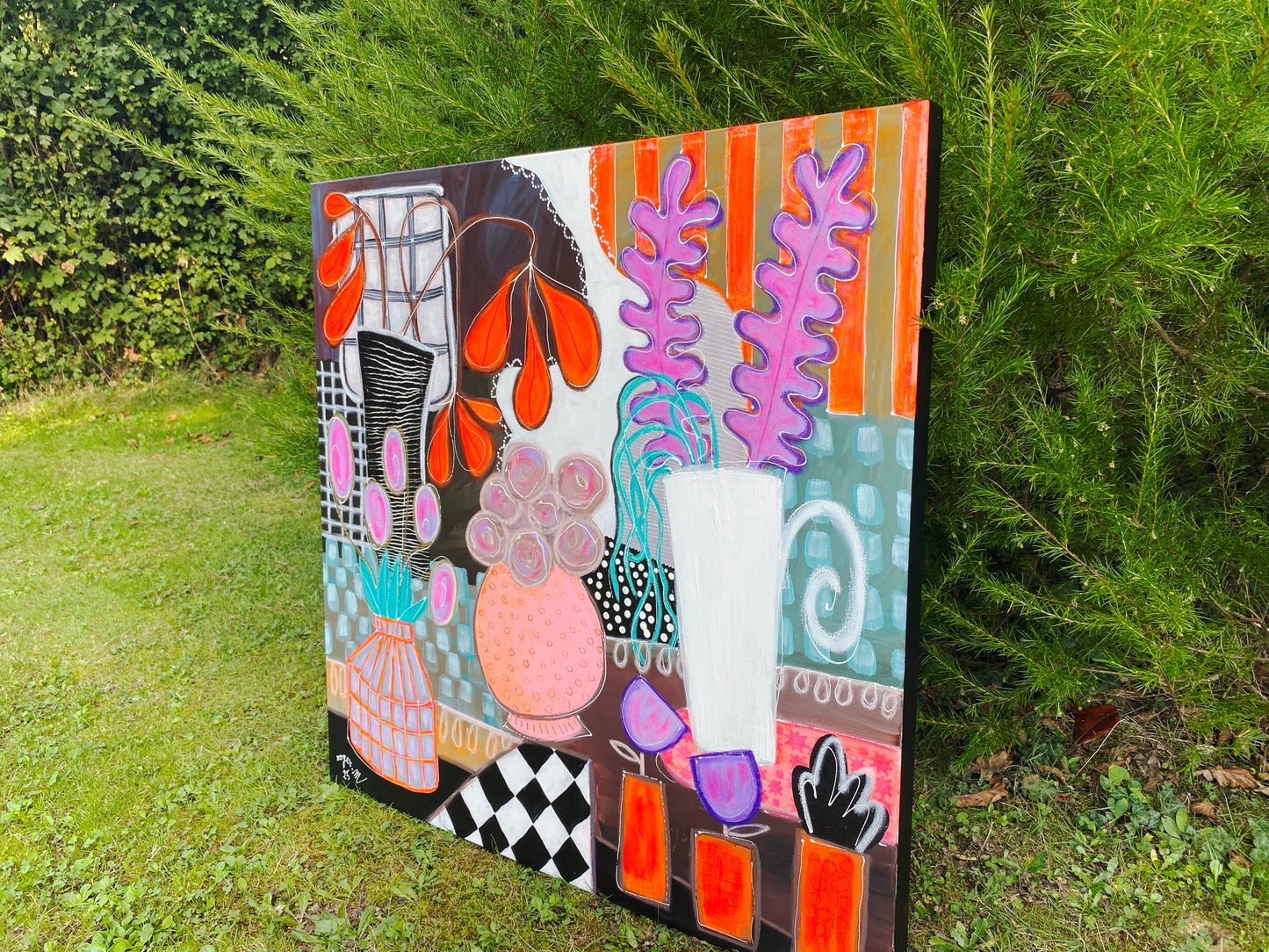 La Serre d'Adèle - 80 x 80 cm
