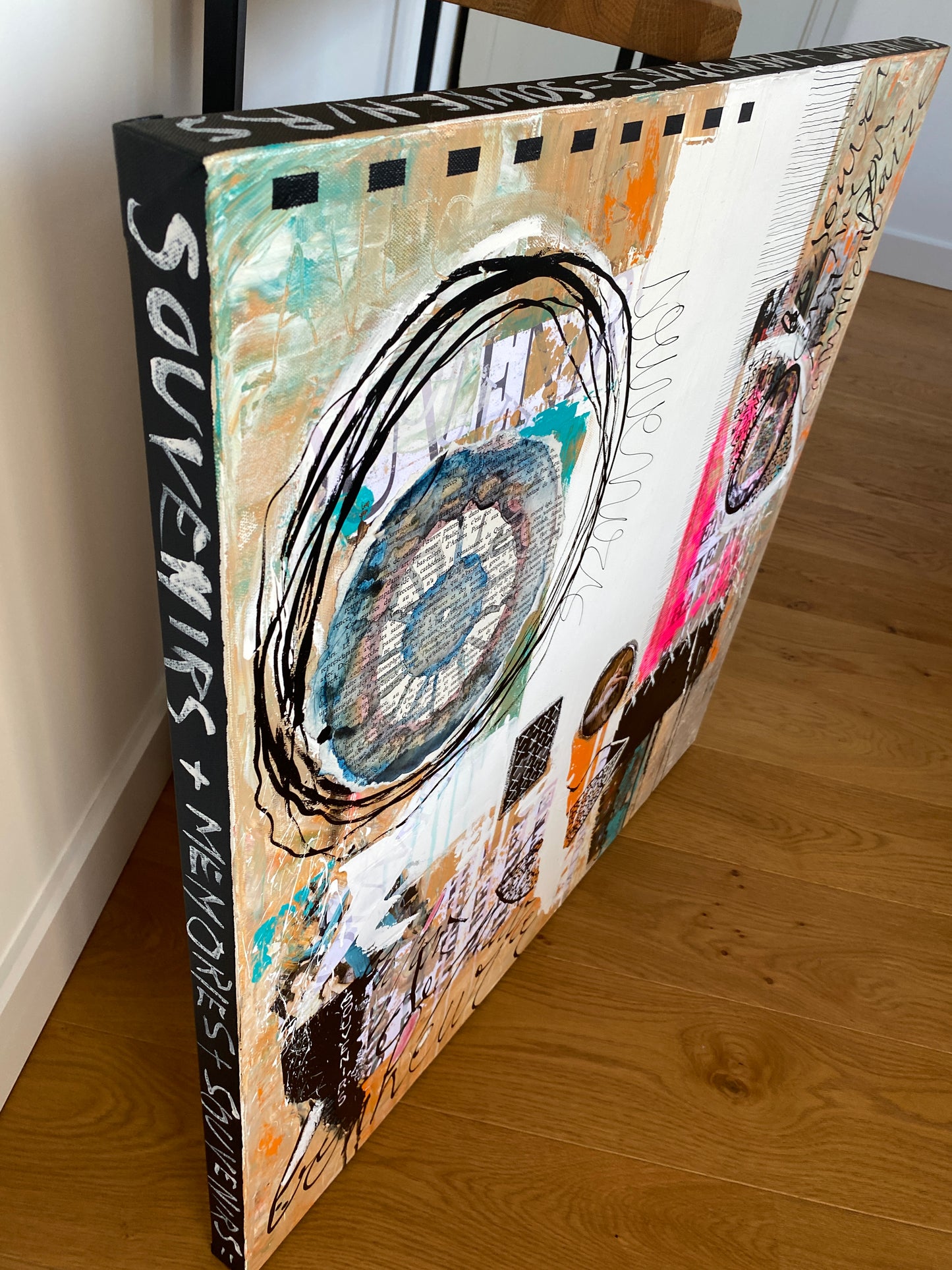 Souvenirs - 80 x 80 cm