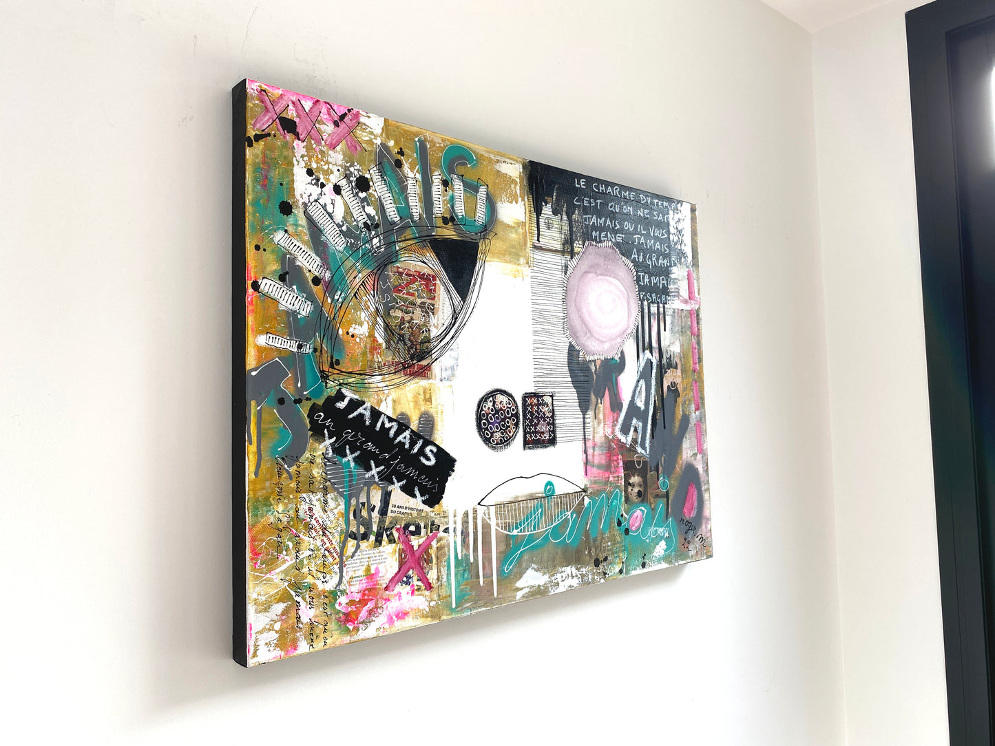 Jamais au grand Jamais - 80 x 60 cm