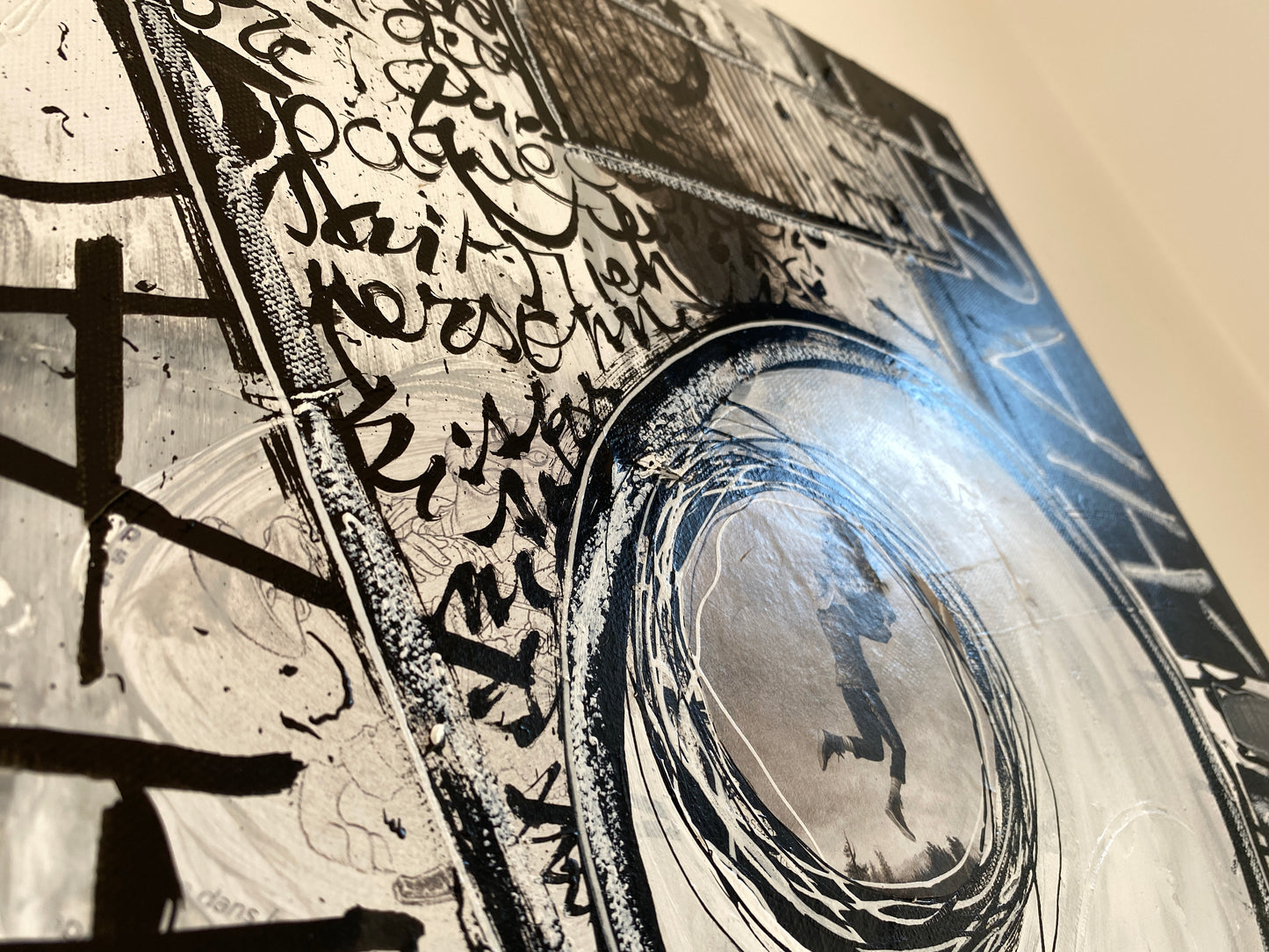 Accrochage -80 x 80 cm