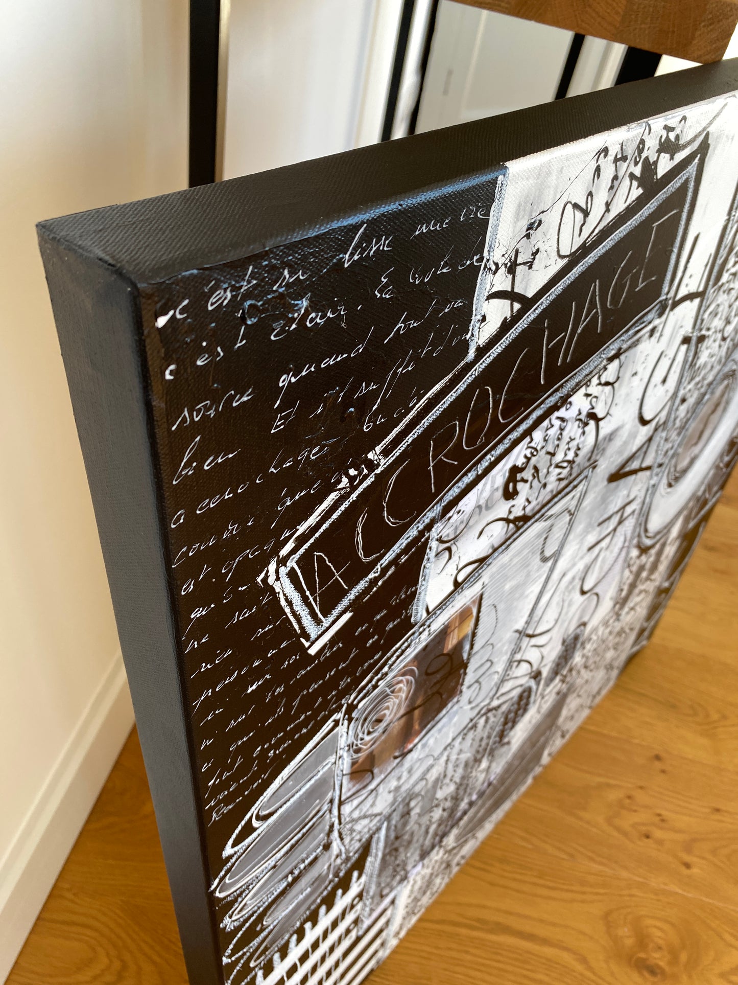 Accrochage -80 x 80 cm