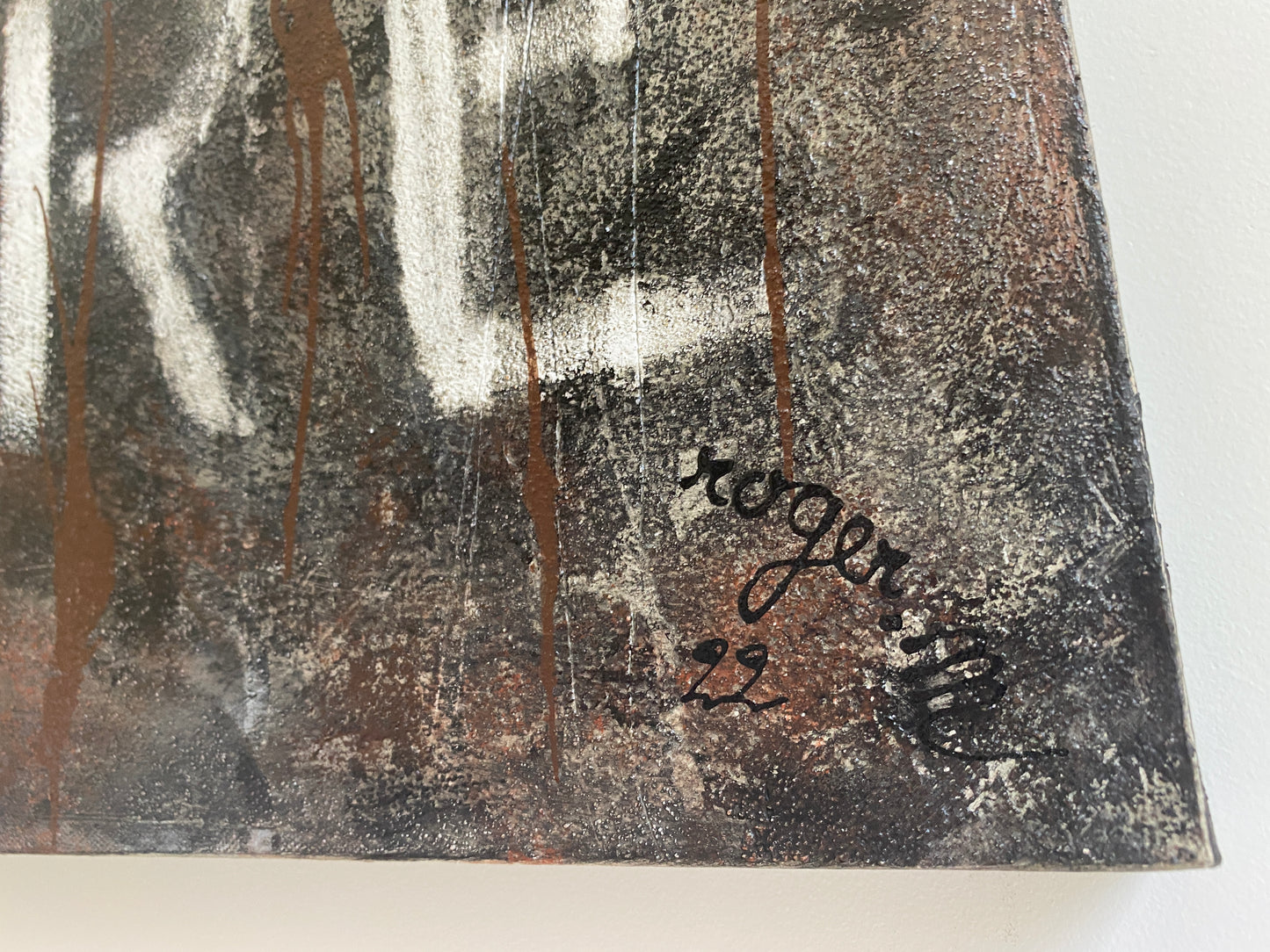 Malgré Moi - 80 x 80 cm