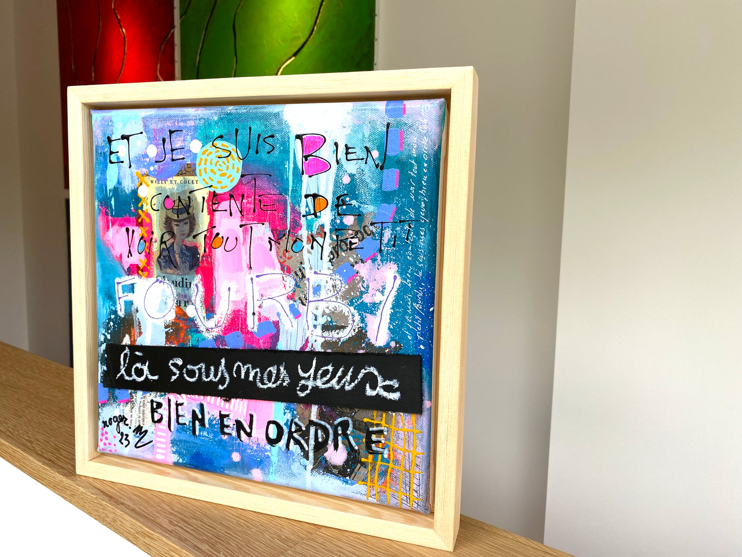 Mon Fourbi - 30 x 30 cm -
