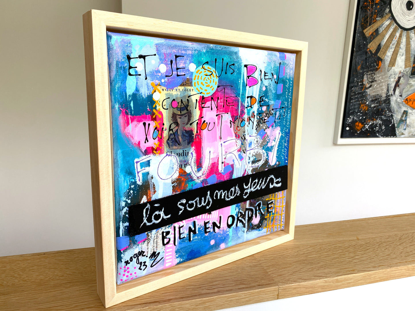 Mon Fourbi - 30 x 30 cm -