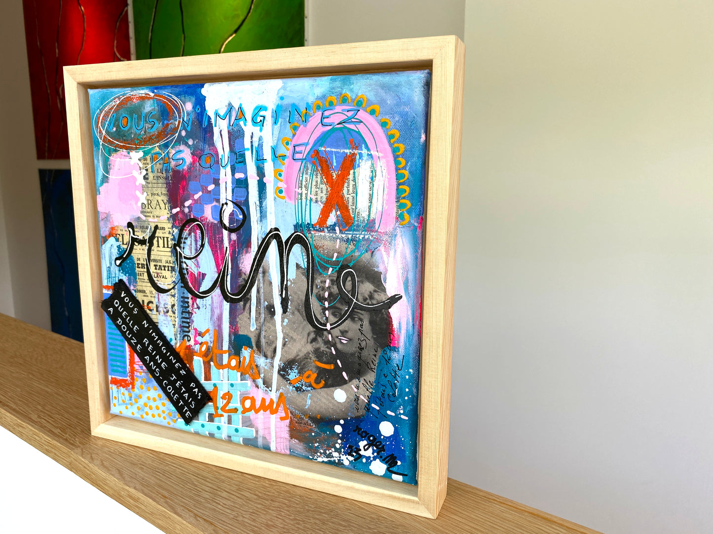 La Reine - 30 x 30 cm -