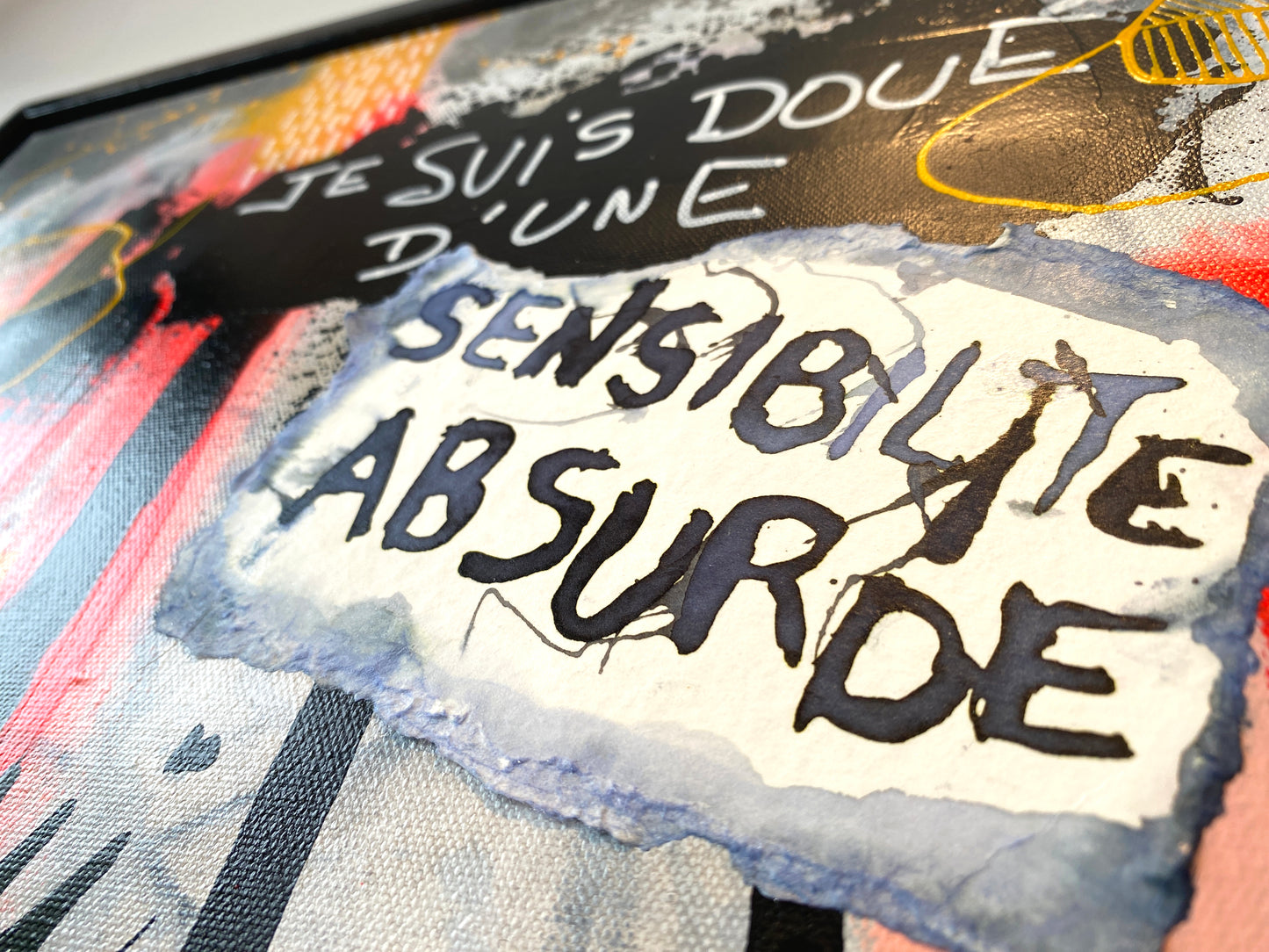 Une Sensibilité Absurde - 50 x 40 cm