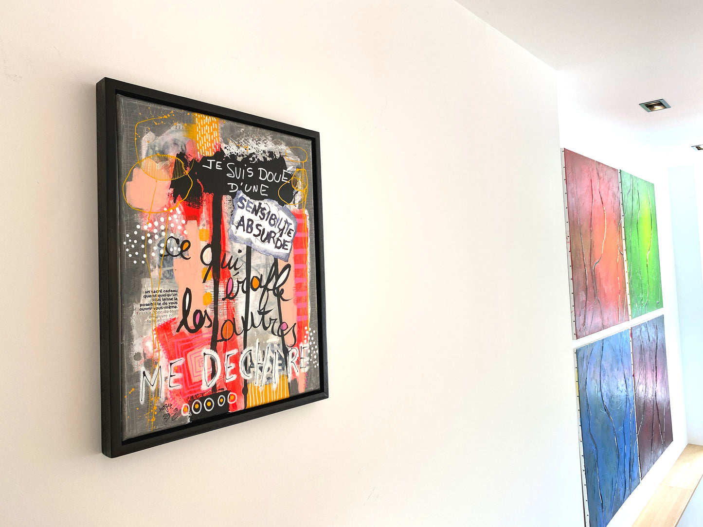 Une Sensibilité Absurde - 50 x 40 cm