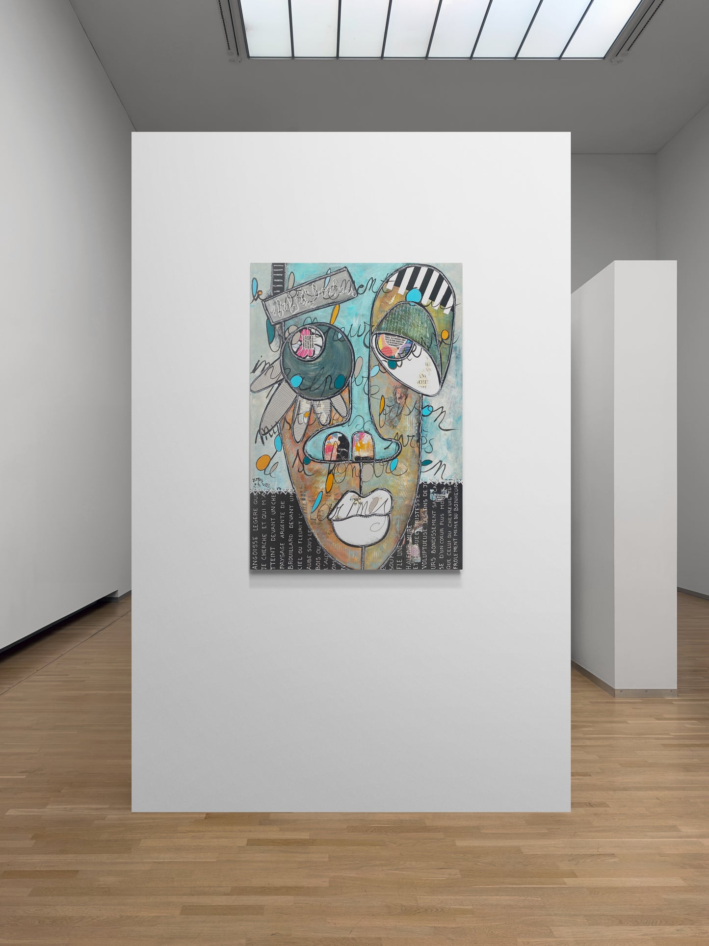 Le Frôlement du Bonheur - 116 x 81 cm