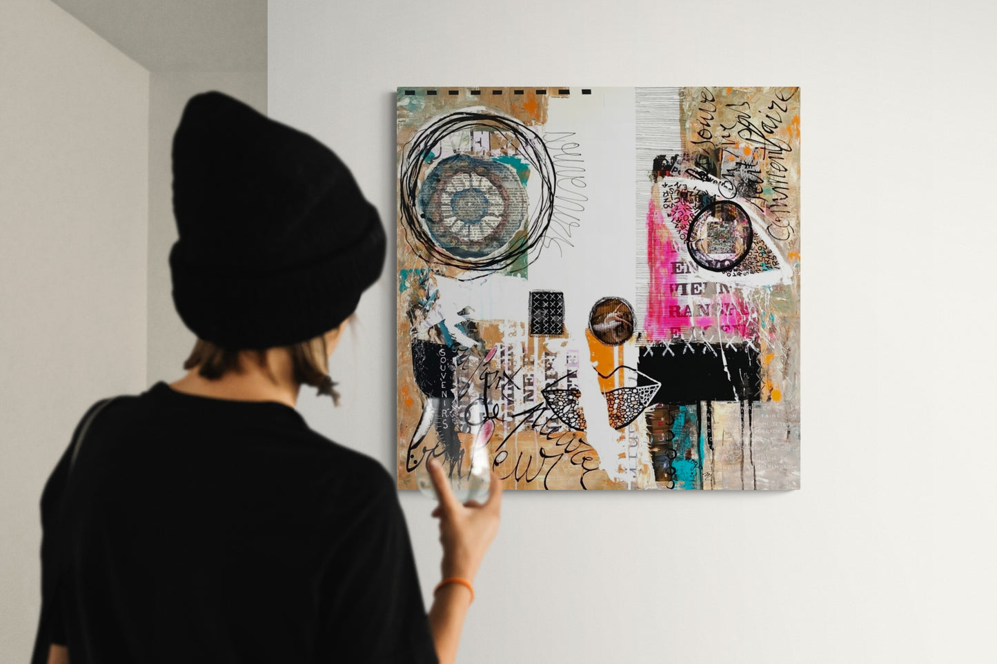 Souvenirs - 80 x 80 cm
