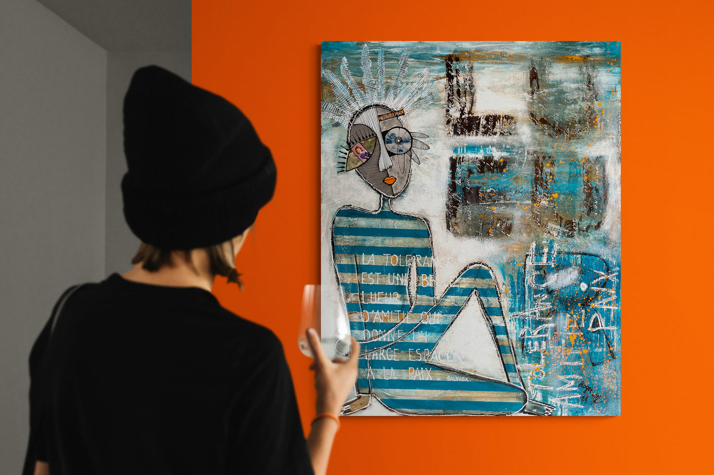 Lueur - 92 x 73 cm