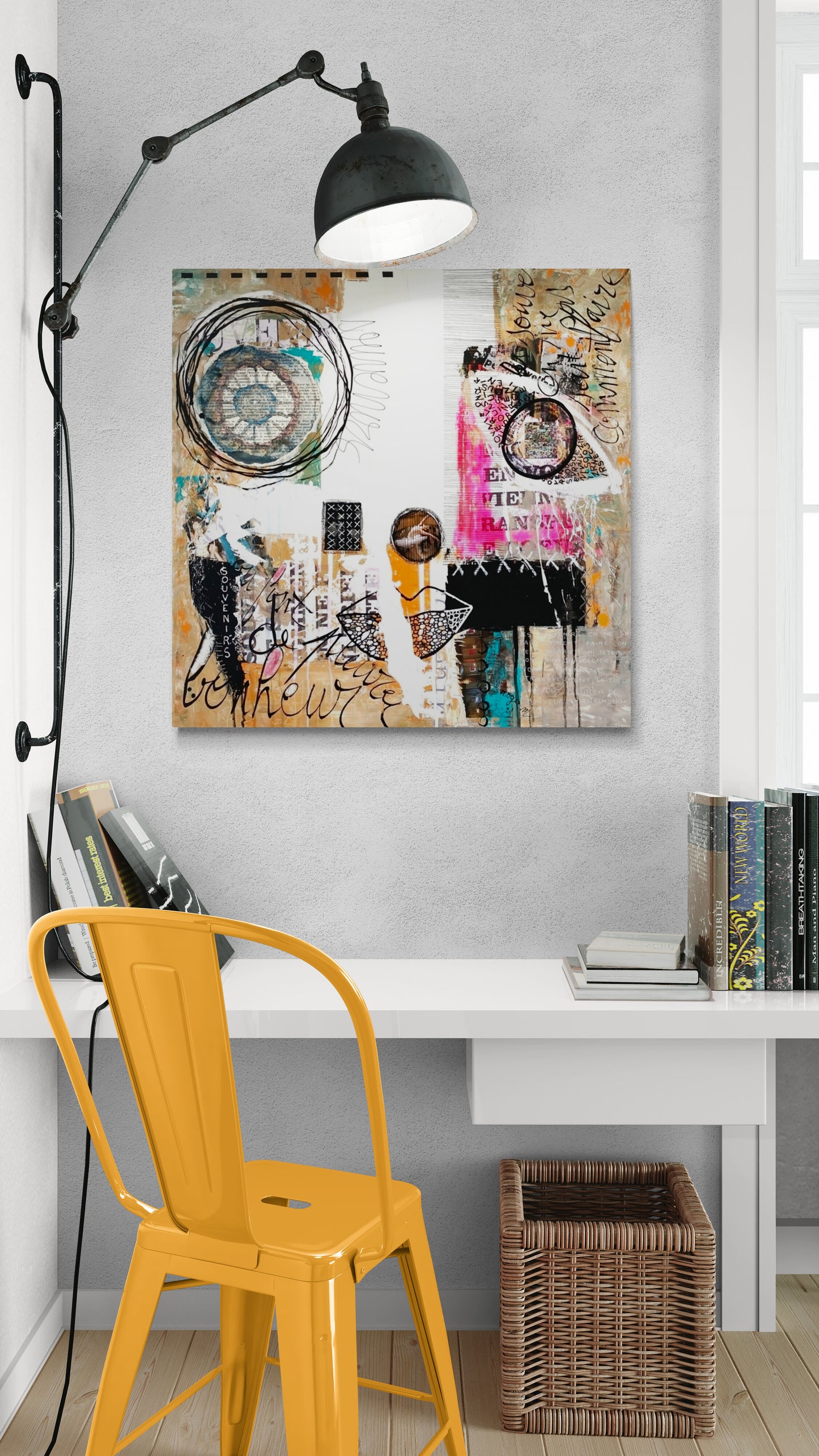 Souvenirs - 80 x 80 cm