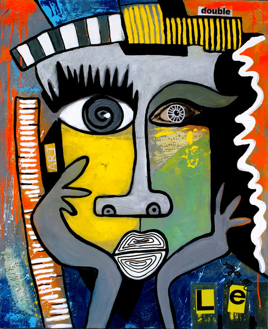 Le Double - 73 x 60 cm