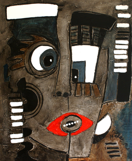 Tête de l'Artiste - 73 x 60 cm