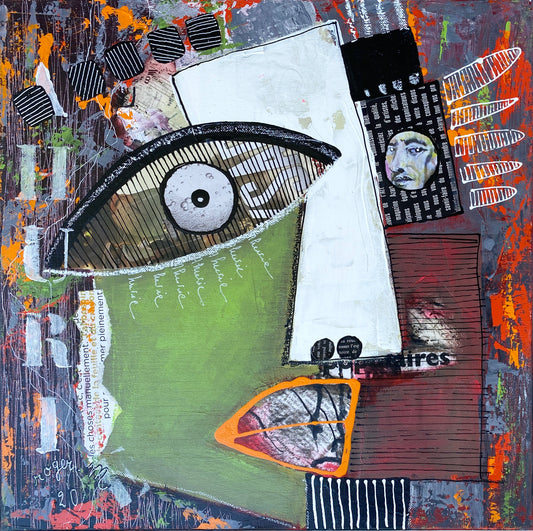 Ahurie - 40 x 40 cm