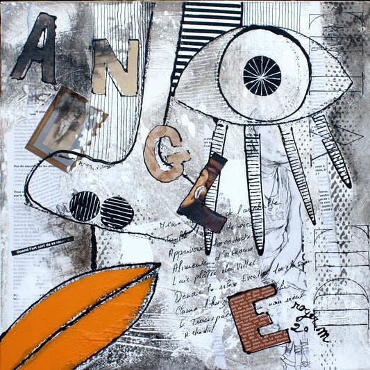 Angle de Vie - 40 x 40 cm