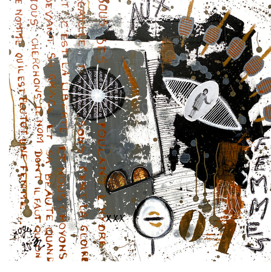 Aux Femmes 01 - 50 x 50 cm