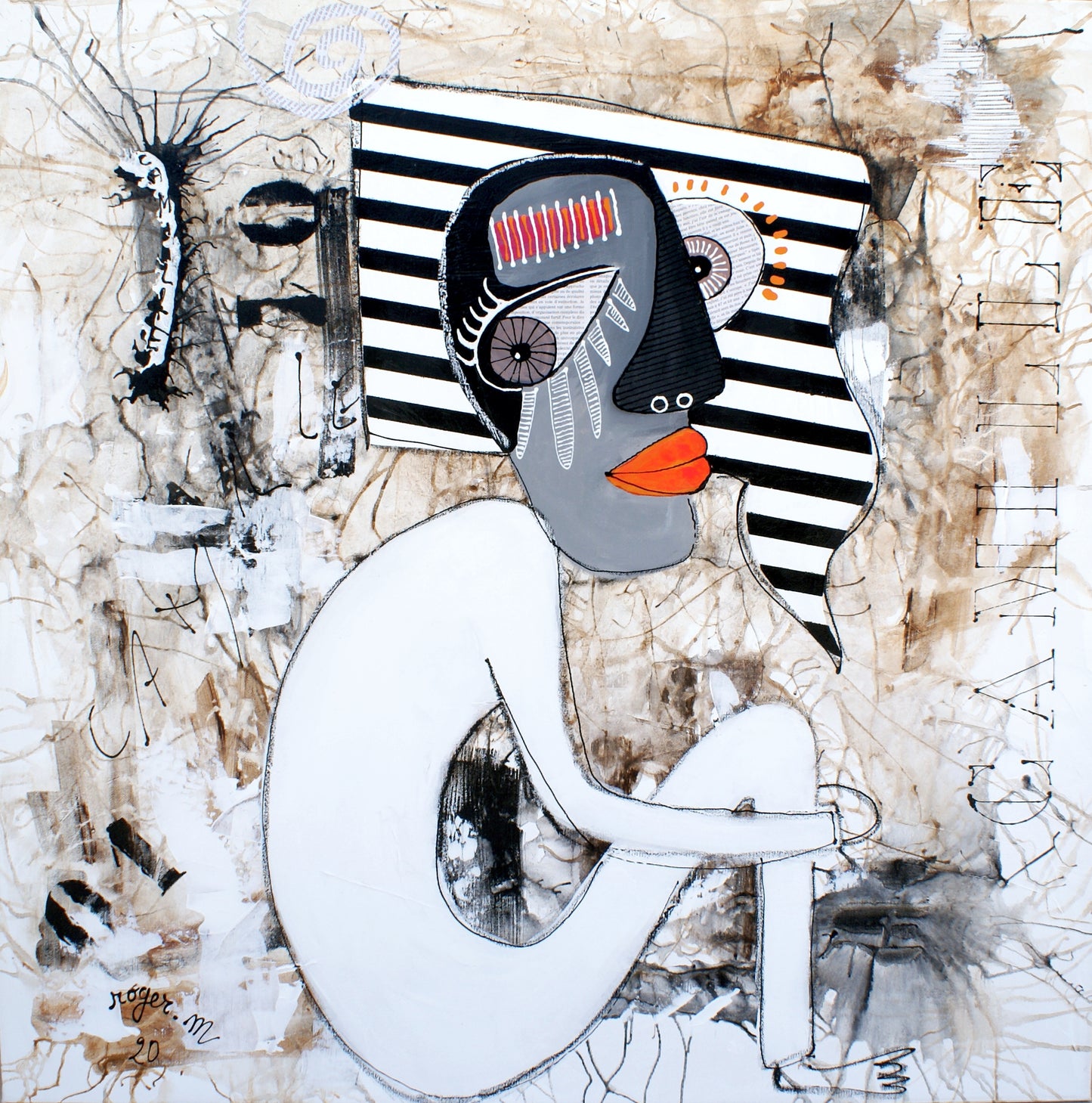 Camille - 80 x 80 cm