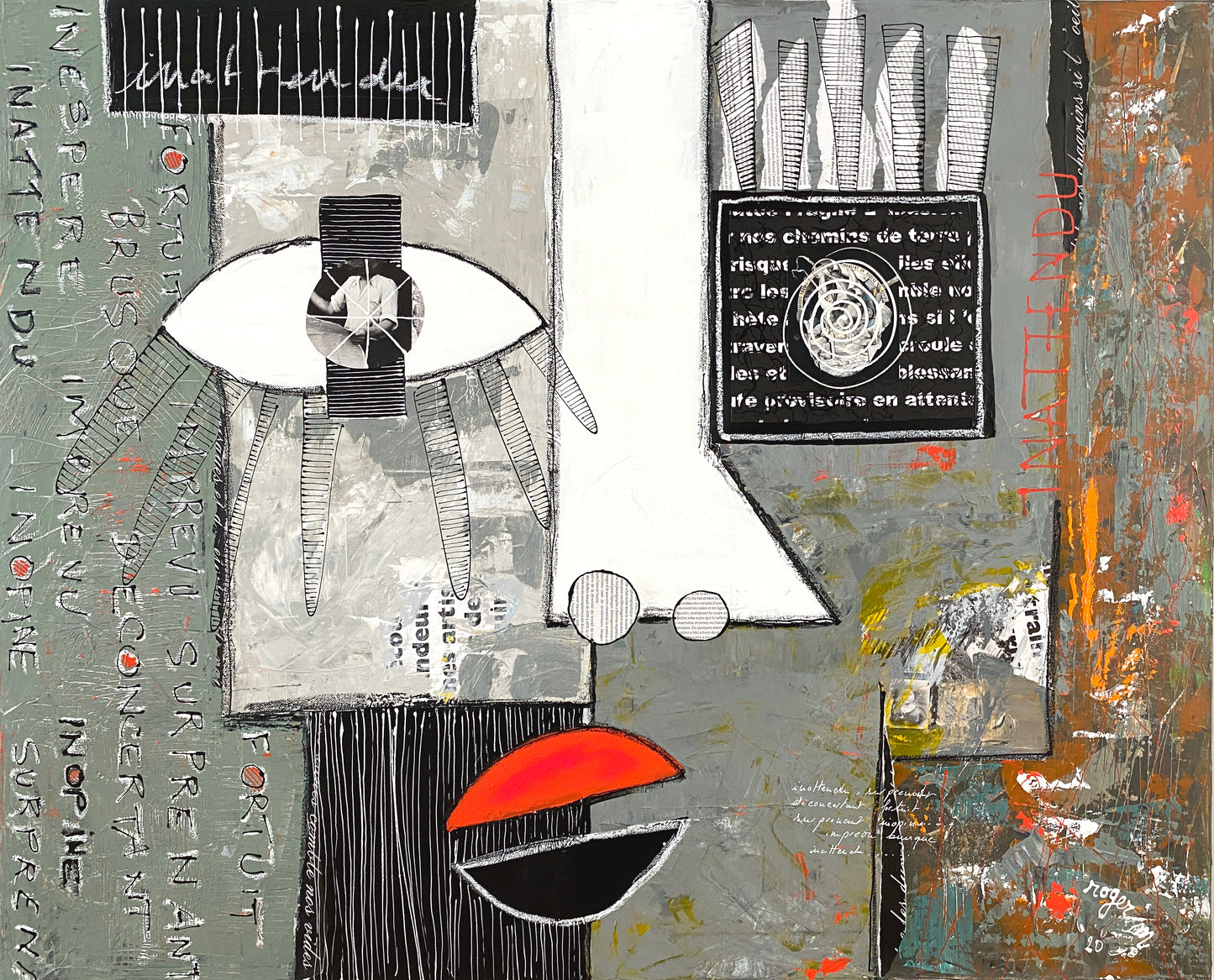 Inattendu  - 81 x 100 cm