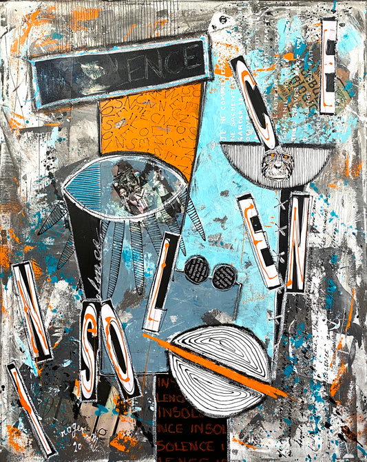 Insolences - 92 x 73 cm