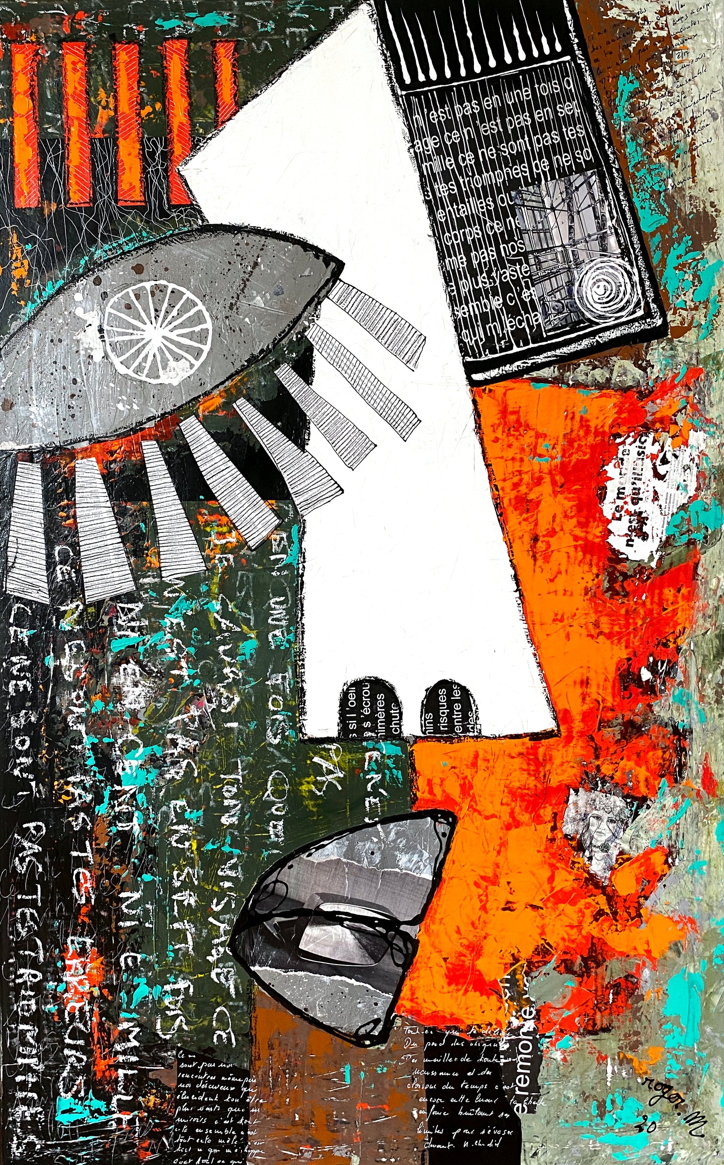 Le Rétro - 116 x 65 cm