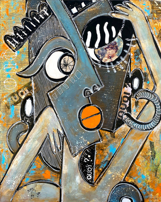 Quoi - 100 x 81 cm