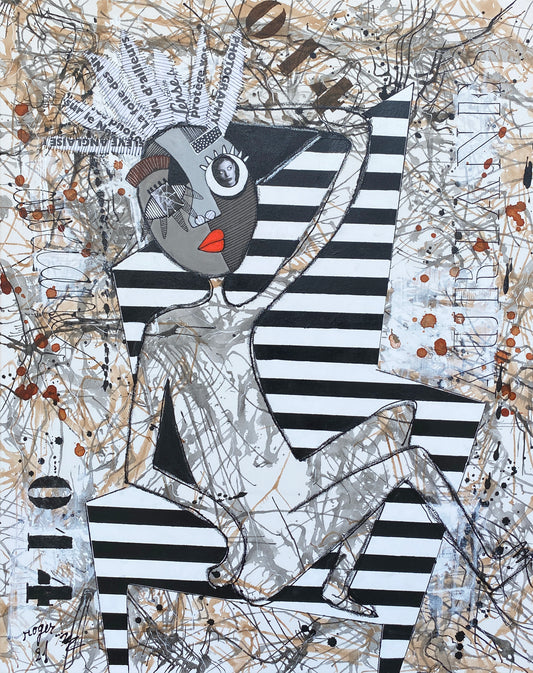 Auriane 014 - 92 x 73 cm