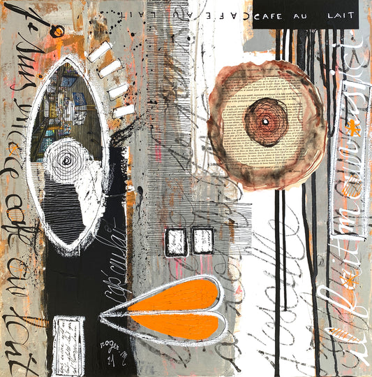 Café au Lait - 60 x 60 cm
