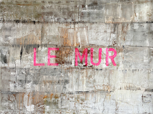 Le Mur 1 - 130 x 97 cm