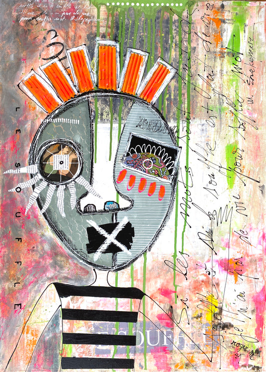Le Souffle - 70 x 50 cm